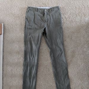 Urban Outfitters Olive Chinos